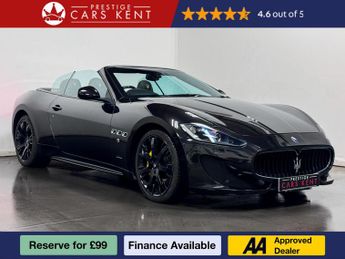 Maserati GranCabrio 4.7 V8 Sport Convertible 2dr Petrol MC Shift Euro 5 (460 ps)