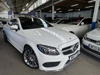 Mercedes C Class 2.0 C200 AMG Line (Premium) G-Tronic+ Euro 6 (s/s) 2dr