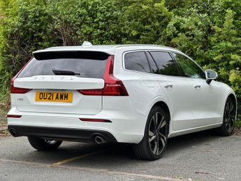 Volvo V60 2.0 B6 MHEV R-Design Estate 5dr Petrol Hybrid Auto AWD Euro 6 (s