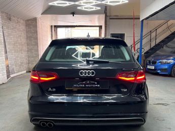 Audi A3 2.0 TDI S line Sportback S Tronic Euro 6 (s/s) 5dr (Nav)
