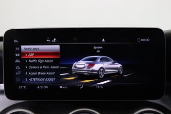 Mercedes-Benz C Class 2.0 C220d AMG Line (Premium) G-Tronic+ Euro 6 (s/s) 4dr