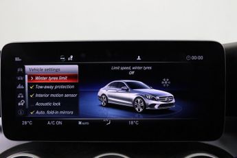 Mercedes-Benz C Class 2.0 C220d AMG Line (Premium) G-Tronic+ Euro 6 (s/s) 4dr