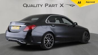 Mercedes-Benz C Class 2.0 C220d AMG Line (Premium) G-Tronic+ Euro 6 (s/s) 4dr