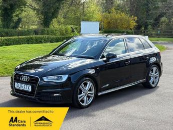 Audi A3 2.0 TDI S line Sportback S Tronic quattro Euro 6 (s/s) 5dr