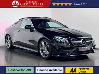 Mercedes E Class 3.0 E450 V6 GPF AMG Line (Premium Plus) Coupe 2dr Petrol G-Troni