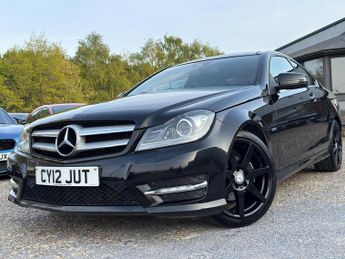 Mercedes C Class 2.1 C220 CDI BlueEfficiency AMG Sport G-Tronic+ Euro 5 (s/s) 2dr