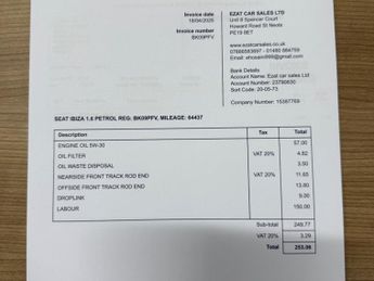 SEAT Ibiza 1.6 16V SE DSG Euro 4 5dr