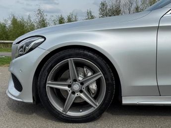 Mercedes-Benz C Class 2.1 C220 BlueTEC AMG Line G-Tronic+ Euro 6 (s/s) 4dr