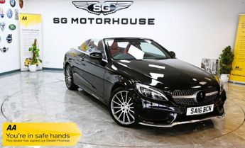 Mercedes C Class 2.1 C220d AMG Line Cabriolet 2dr Diesel G-Tronic+ 4MATIC Euro 6 