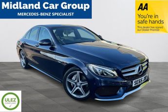 Mercedes C Class 2.0 C200 AMG Line (Premium) 7G-Tronic+ Euro 6 (s/s) 4dr