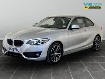 BMW 2 Series 2.0 220d Sport Euro 6 (s/s) 2dr