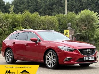Mazda 6 2.2 SKYACTIV-D Sport Nav Tourer Auto Euro 6 (s/s) 5dr