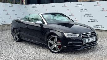 Audi S3 2.0 TFSI Cabriolet S Tronic quattro Euro 6 (s/s) 2dr (Nav)