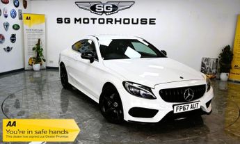 Mercedes C Class 2.1 C220d AMG Line Coupe 2dr Diesel G-Tronic+ Euro 6 (s/s) (170 