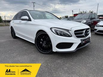 Mercedes C Class 2.1 C220d AMG Line (Premium Plus) 7G-Tronic+ Euro 6 (s/s) 5dr