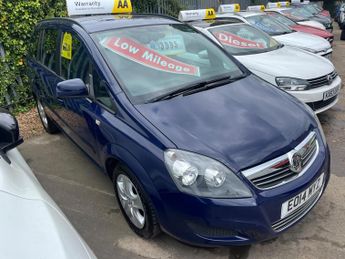 Vauxhall Zafira 1.8 16V Exclusiv Euro 5 5dr