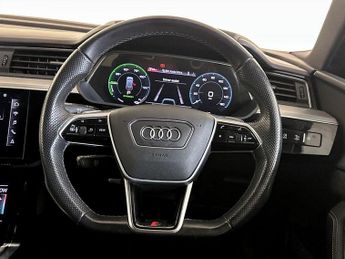 Audi e-tron 50 Black Edition Auto quattro 5dr 71.2kWh (11kW Charger)