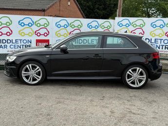 Audi A3 2.0 TDI S line S Tronic Euro 6 (s/s) 3dr (Nav)