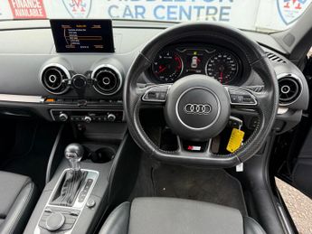 Audi A3 2.0 TDI S line S Tronic Euro 6 (s/s) 3dr (Nav)