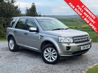 Land Rover Freelander 2 2.2 SD4 HSE SUV 5dr Diesel CommandShift 4WD Euro 5 (190 ps)
