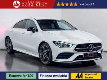 Mercedes CLA 1.3 CLA200 AMG Line (Executive) Coupe 4dr Petrol 7G-DCT Euro 6 (