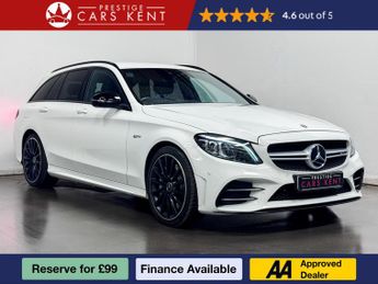 Mercedes C Class 3.0 C43 V6 AMG (Premium) Estate 5dr Petrol G-Tronic+ 4MATIC Euro