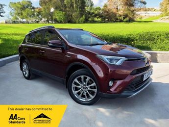 Toyota RAV4 2.5 VVT-h Excel CVT 4WD Euro 6 (s/s) 5dr (Safety Sense, Nav)