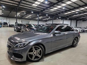 Mercedes C Class 2.1 C220d AMG Line (Premium Plus) G-Tronic+ Euro 6 (s/s) 4dr