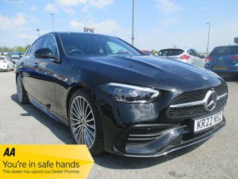 Mercedes C Class 2.0 C220dh MHEV AMG Line (Premium) G-Tronic+ Euro 6 (s/s) 4dr