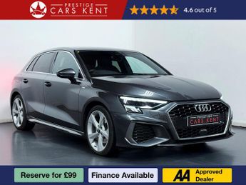 Audi A3 1.5 TFSI 35 S line Sportback 5dr Petrol S Tronic Euro 6 (s/s) (1