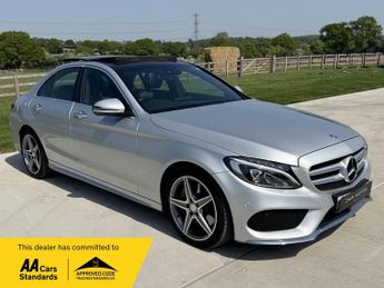 Mercedes C Class 2.1 C250d AMG Line (Premium Plus) G-Tronic+ Euro 6 (s/s) 4dr