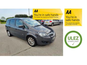 Vauxhall Zafira 1.6 16V Design Euro 5 5dr (SNav)