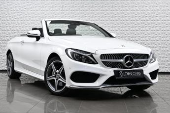 Mercedes C Class 2.1 C220d AMG Line Cabriolet G-Tronic+ 4MATIC Euro 6 (s/s) 2dr