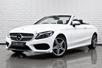 Mercedes-Benz C Class 2.1 C220d AMG Line Cabriolet G-Tronic+ 4MATIC Euro 6 (s/s) 2dr