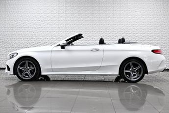 Mercedes-Benz C Class 2.1 C220d AMG Line Cabriolet G-Tronic+ 4MATIC Euro 6 (s/s) 2dr