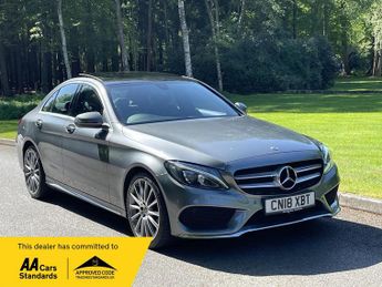 Mercedes C Class 2.1 C220d AMG Line (Premium) G-Tronic+ 4MATIC Euro 6 (s/s) 4dr