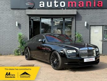 Rolls-Royce Wraith 6.59l 2d  AUTO  624 BHP **FINANCE OPTIONS AVAILABLE**