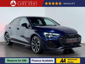 Audi S3 2.0 TFSI Black Edition Saloon 4dr Petrol S Tronic quattro Euro 6