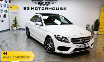 Mercedes C Class 2.1 C220 BlueTEC AMG Line (Premium) Saloon 4dr Diesel G-Tronic+ 