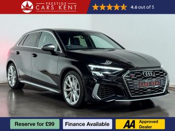 Audi S3 2.0 TFSI Sportback 5dr Petrol S Tronic quattro Euro 6 (s/s) (310
