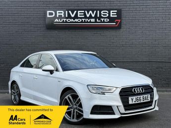 Audi A3 2.0 TDI S line S Tronic Auto 6Spd Euro 6 (s/s) 4dr