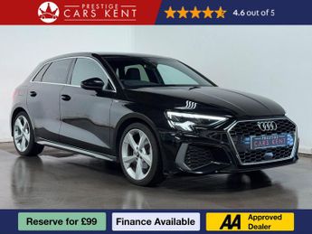 Audi A3 1.5 TFSI 35 S line Sportback 5dr Petrol S Tronic Euro 6 (s/s) (1