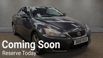Lexus IS 2.5 250 SE-L Auto Euro 4 2dr