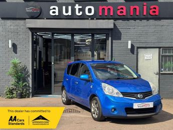 Nissan Note 1.6 16V n-tec Hatchback 5dr Petrol Auto Euro 5 (110 ps) 12 MONTH