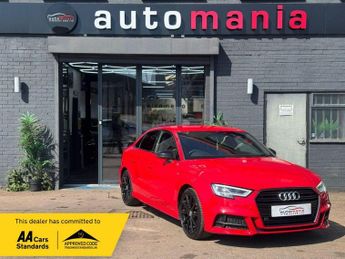 Audi A3 1.5 TFSI CoD Black Edition Saloon 4dr Petrol S Tronic Euro 6 (s/