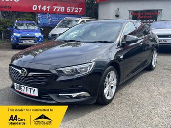 Vauxhall Insignia 1.6 Turbo D ecoTEC BlueInjection SRi Nav Grand Sport Euro 6 (s/s