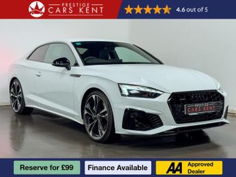 Audi A5 2.0 TFSI 45 Black Edition Coupe 2dr Petrol S Tronic quattro Euro