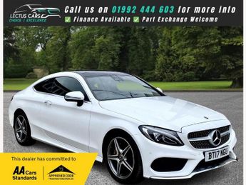 Mercedes C Class 2.1 C220d AMG Line (Premium Plus) G-Tronic+ Euro 6 (s/s) 2dr