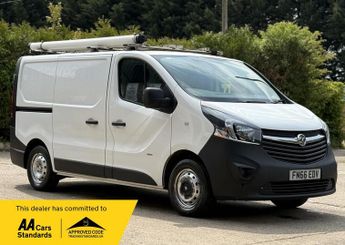 Vauxhall Vivaro 1.6 CDTi 2900 ecoFLEX L1 H1 Euro 6 (s/s) 5dr