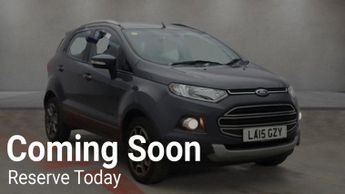 Ford EcoSport 1.0T EcoBoost Titanium 2WD Euro 5 (s/s) 5dr